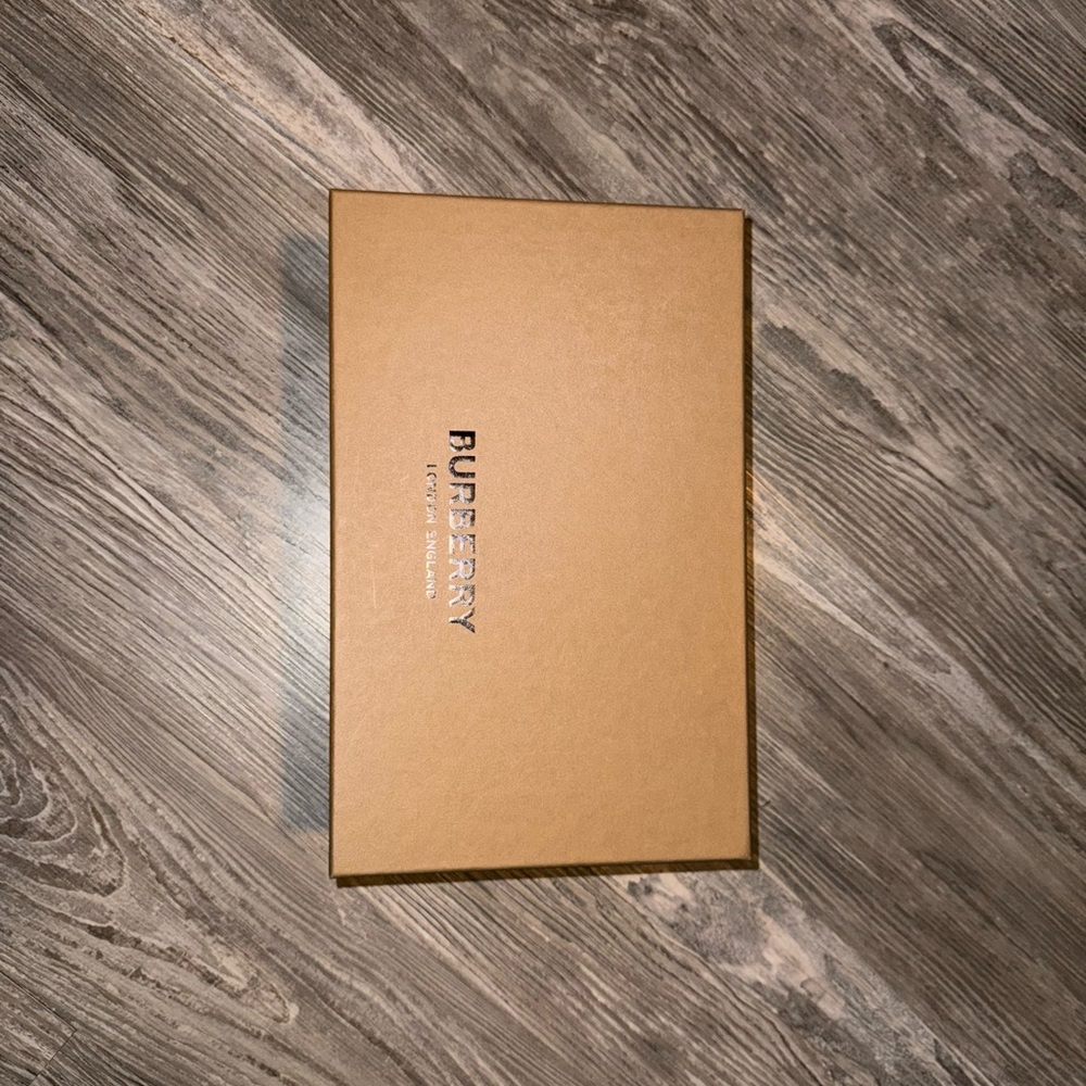Burberry Kids Black and Tan Check Sandals - Picture 3 of 4